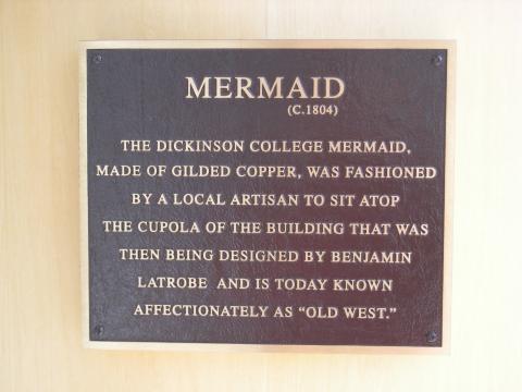 mermaid plaque